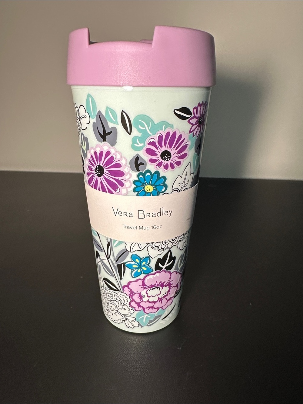 Vera Bradley Travel Mug 16oz - Picture 1 of 8